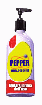 Pepper - Agitarsi prima dell'uso